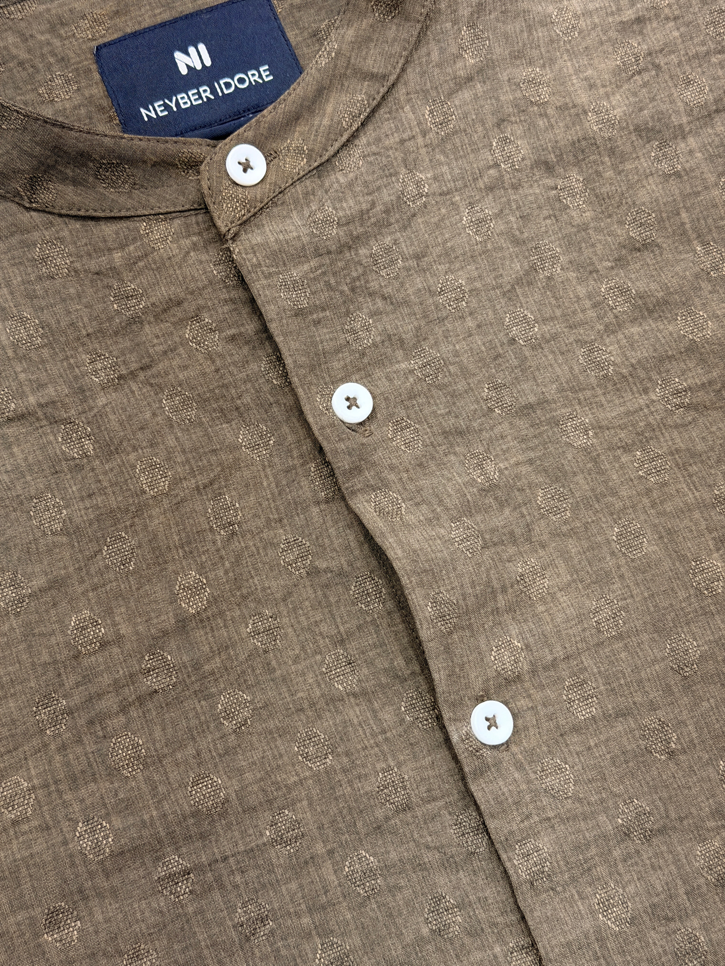 Chinese Coaller Embroidery Shirt