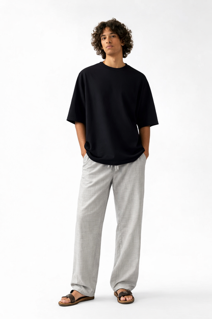 Loose Fit Linen Pant