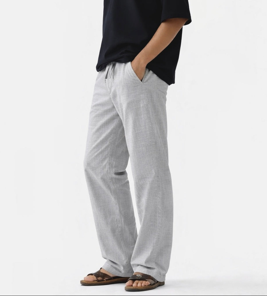 Loose Fit Linen Pant