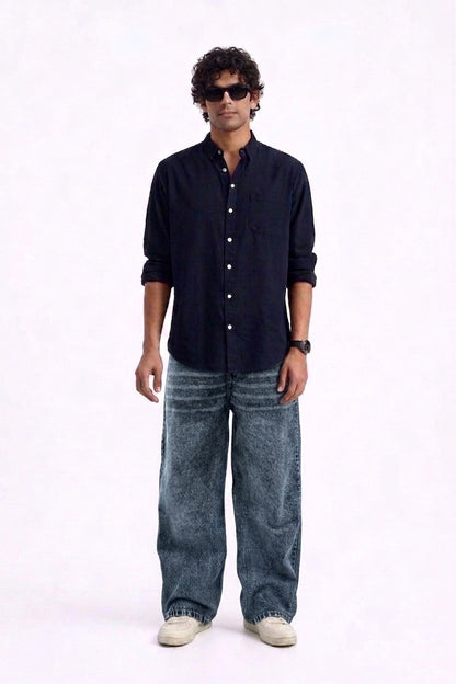 Semi Wide Leg Jeans
