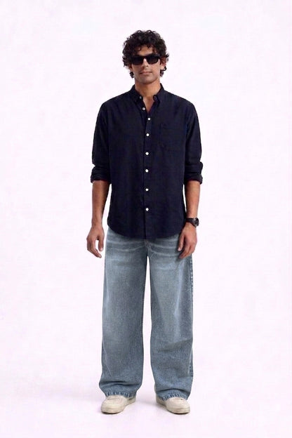 Semi Wide Leg Jeans