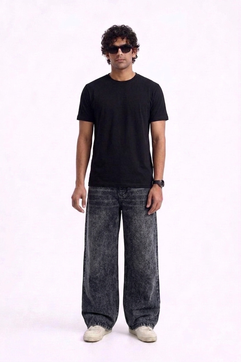 Semi Wide Leg Jeans
