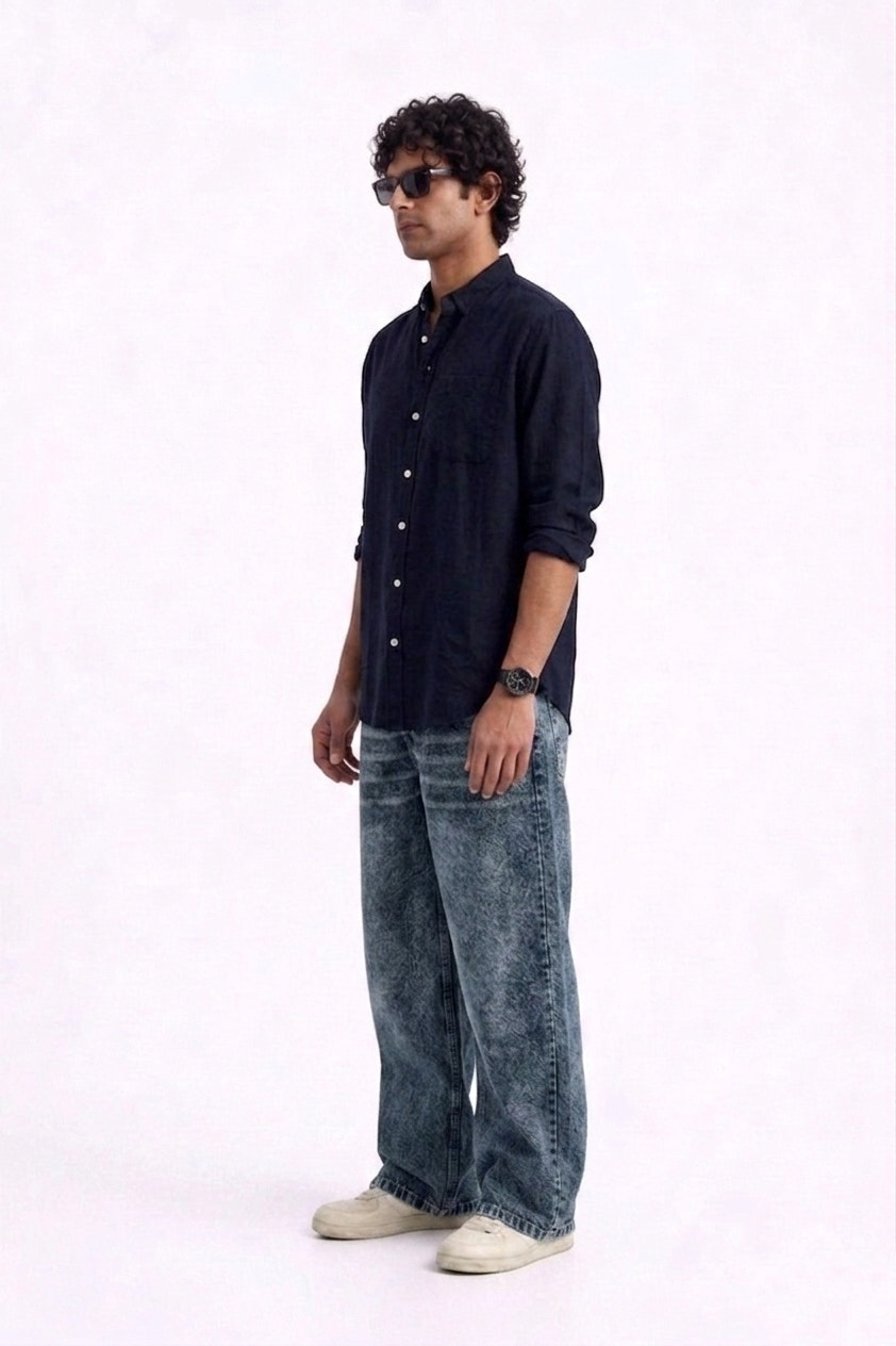 Semi Wide Leg Jeans