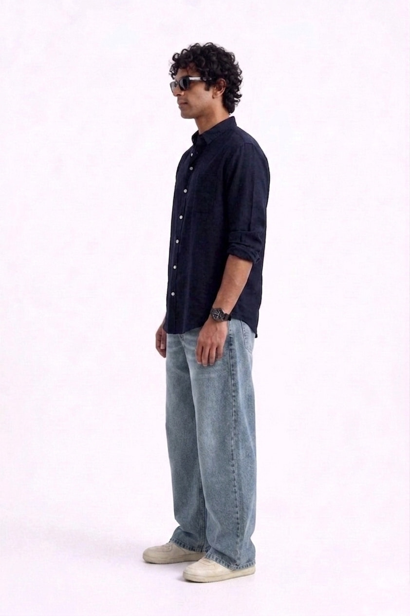 Semi Wide Leg Jeans