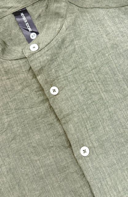 Chinese Coaller Embroidery Shirt