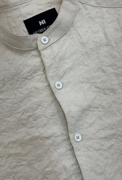 Chinese Coaller Embroidery Shirt
