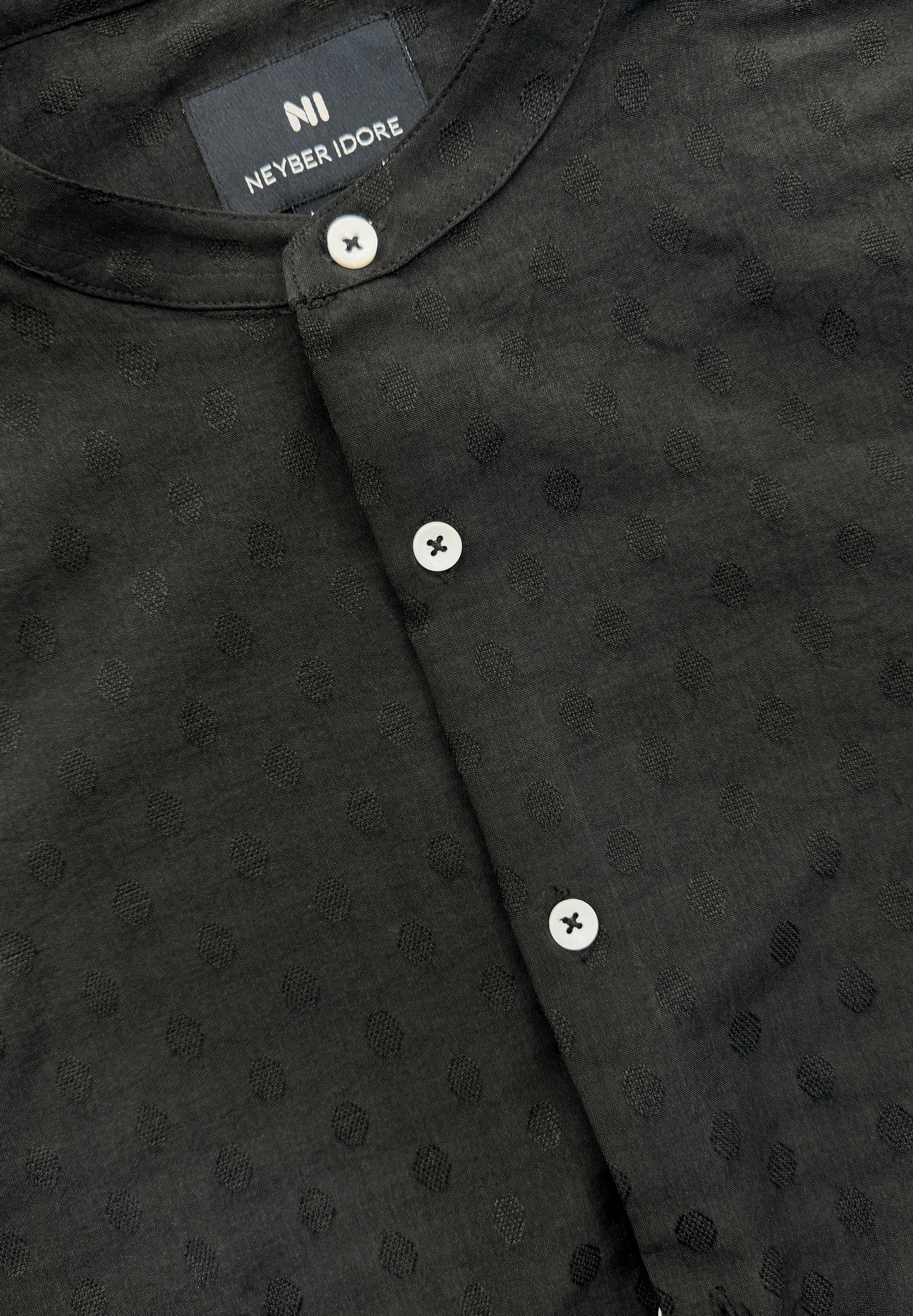 Chinese Coaller Embroidery Shirt