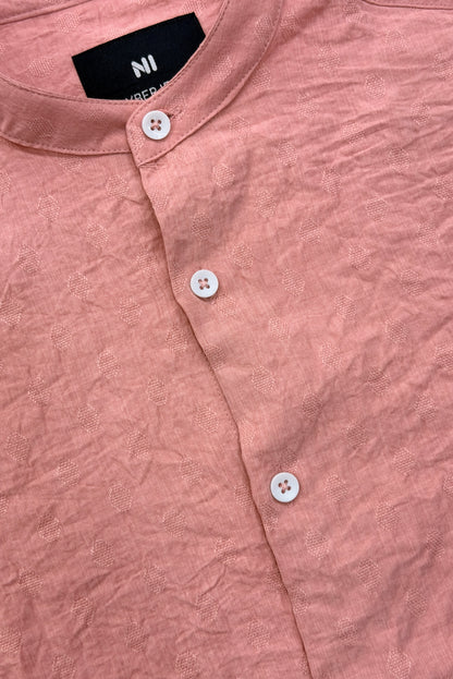 Chinese Coaller Embroidery Shirt
