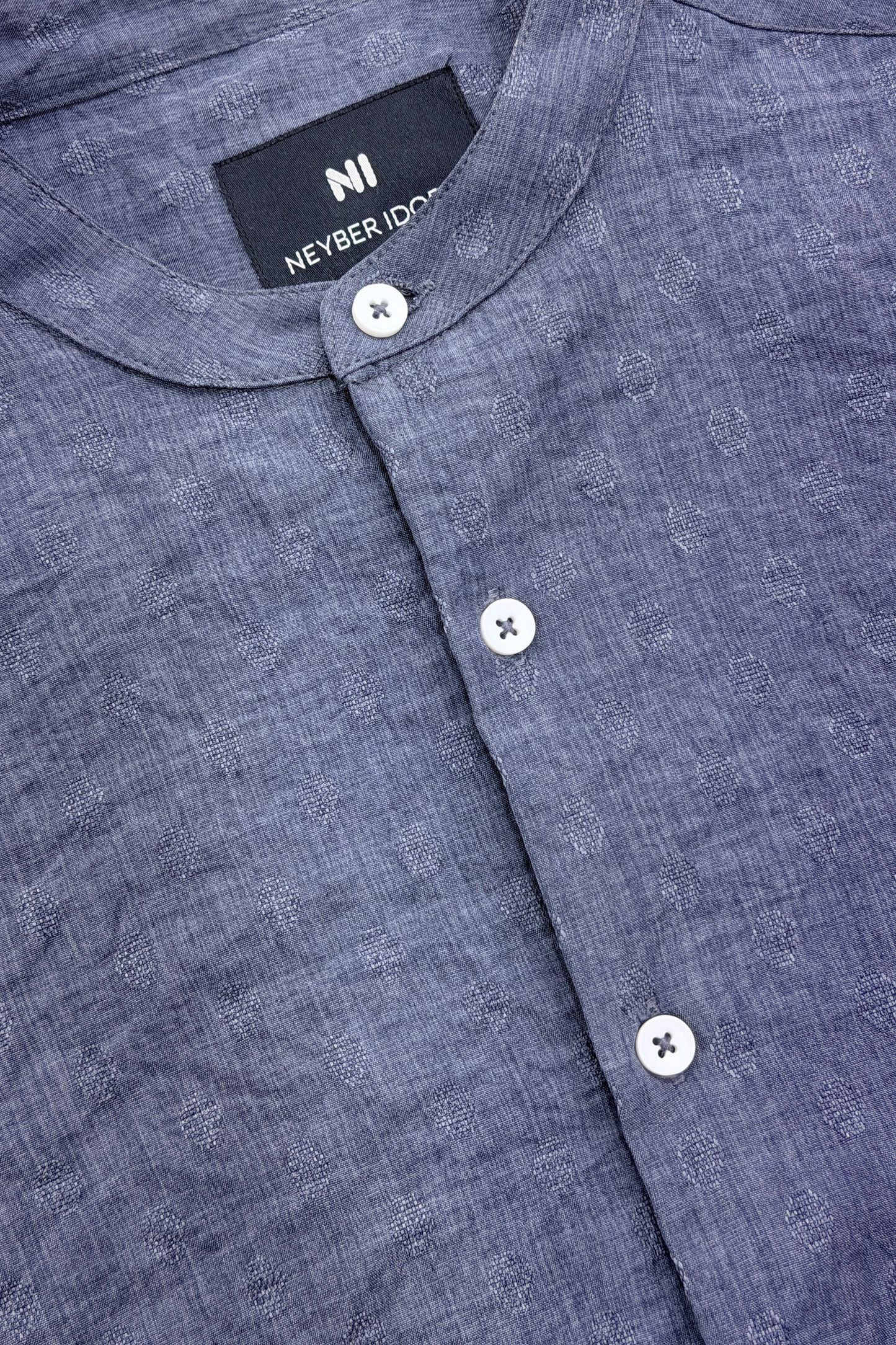 Chinese Coaller Embroidery Shirt