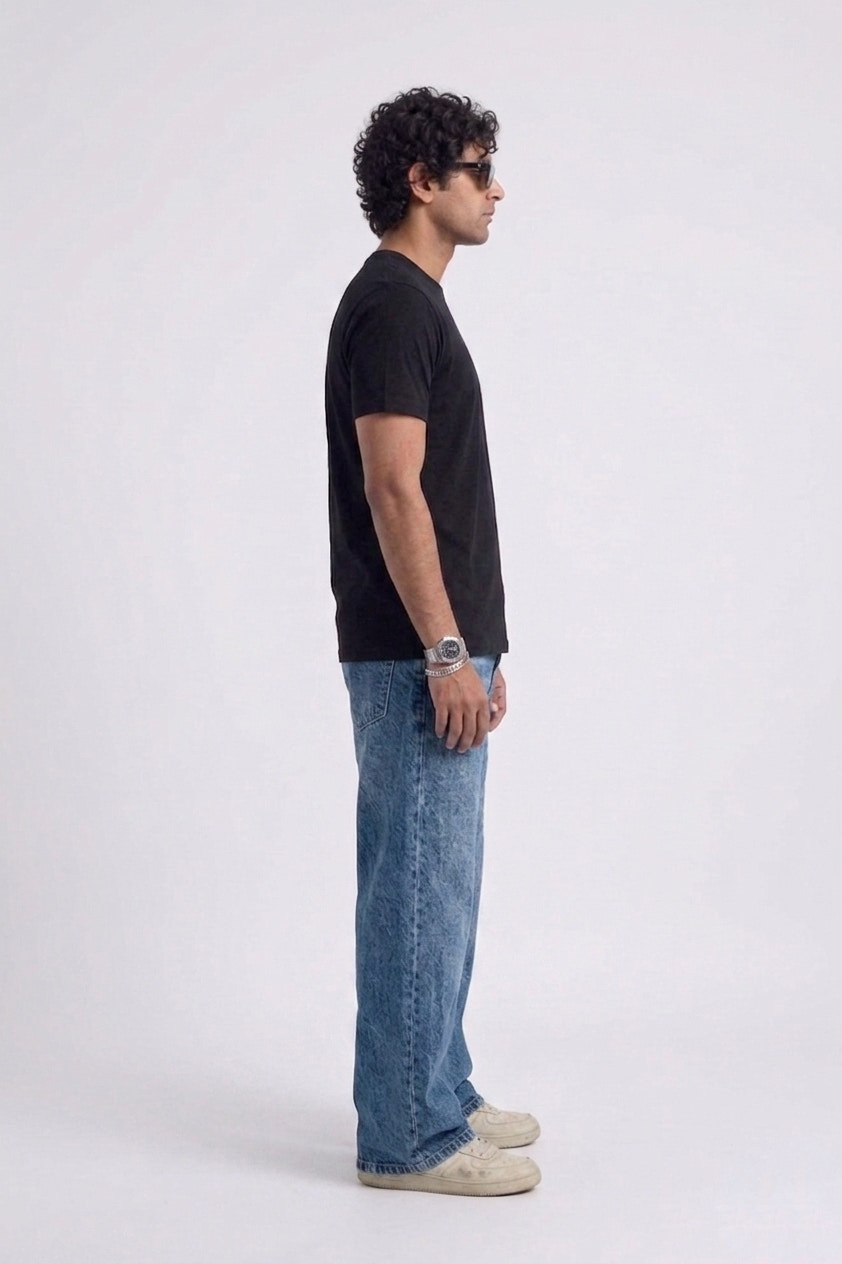 Semi Wide Leg Jeans