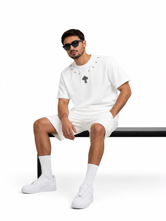 Chrome hearts over sized tshirt