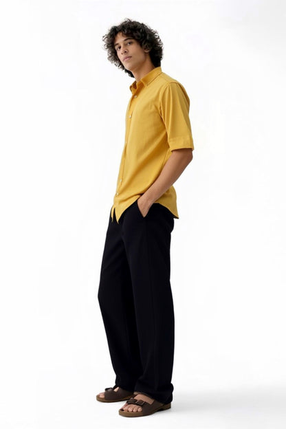 Loose Fit Linen Pant