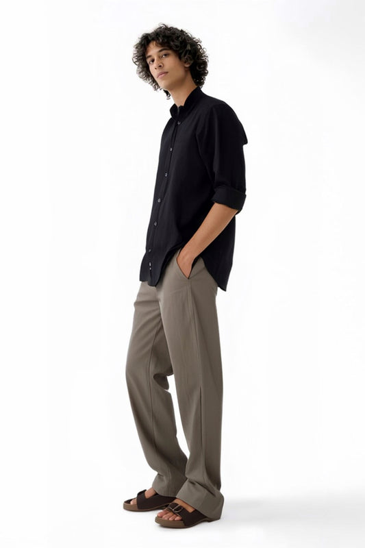 Loose Fit Linen Pant