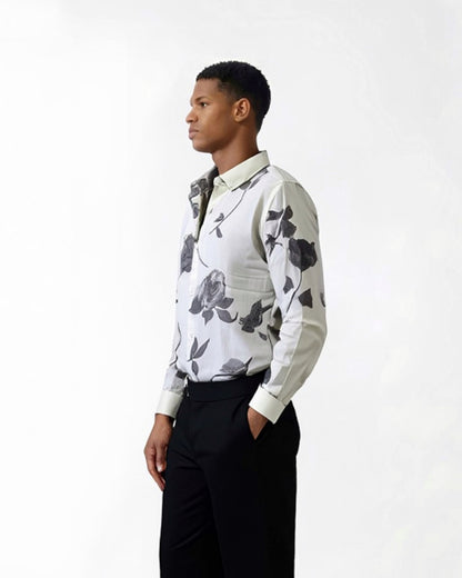 FLORAL PRINTED  SHIRT
