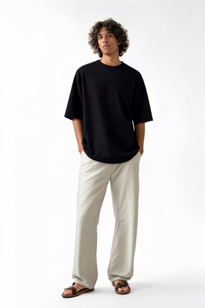 Loose Fit Linen Pant