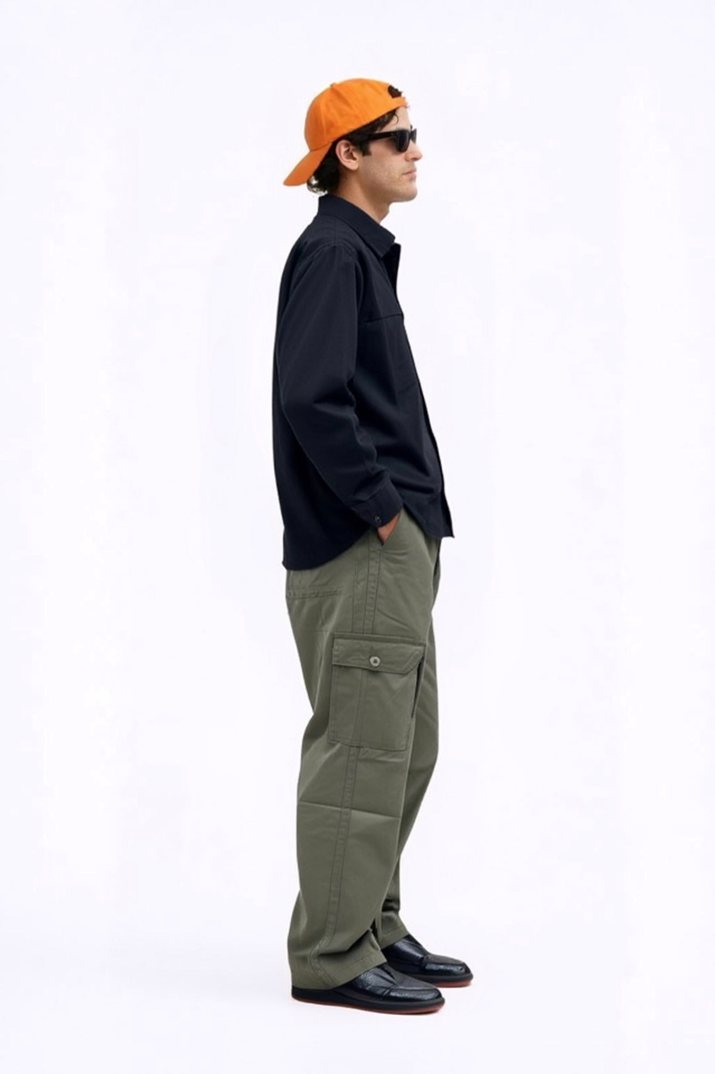 cargo wide leg pant