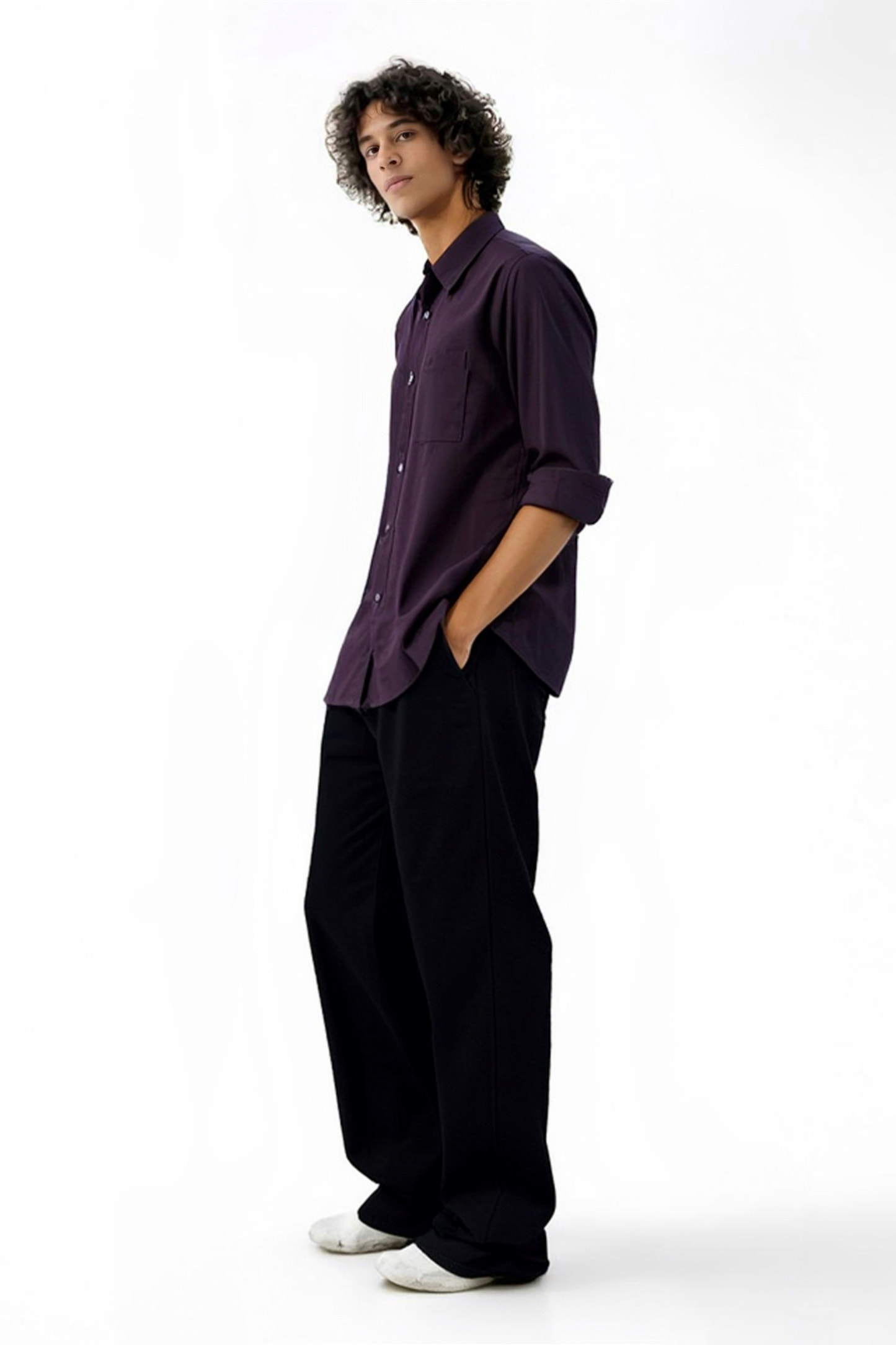 NI PREMIUM VELVET JEANS (wide leg)