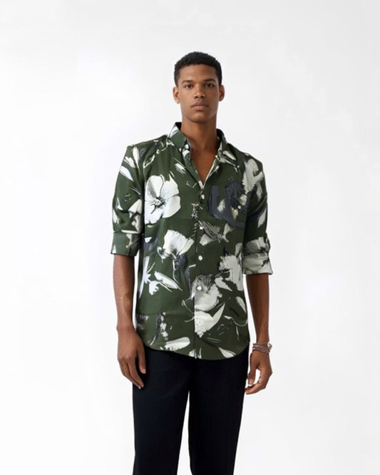 FLORAL PRINTED  SHIRT