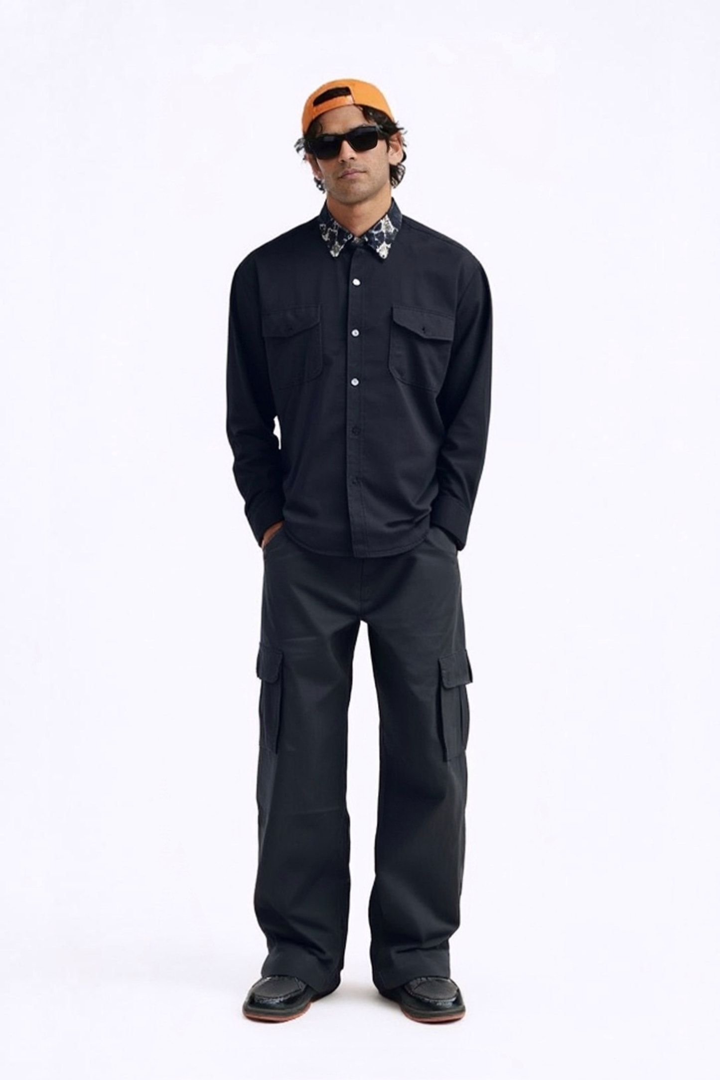 cargo wide leg pant