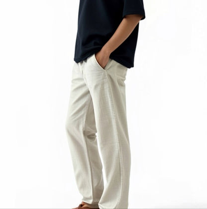Loose Fit Linen Pant