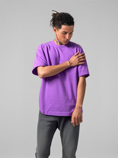five sleeve plain T-shirt