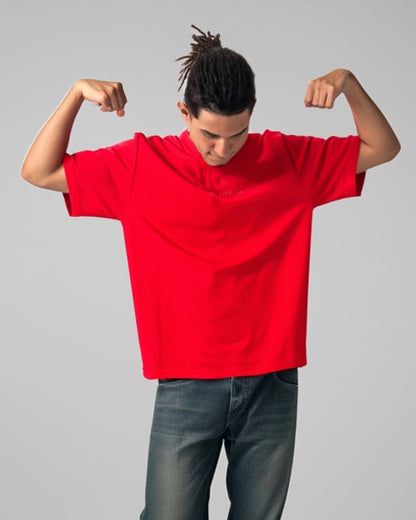 five sleeve plain T-shirt